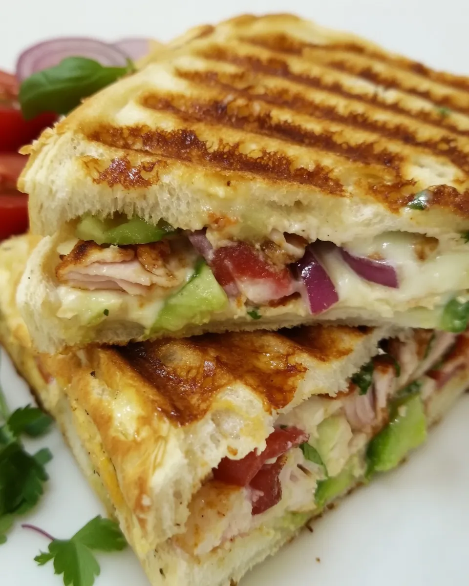 Delicious Chipotle Turkey Panini dish photo