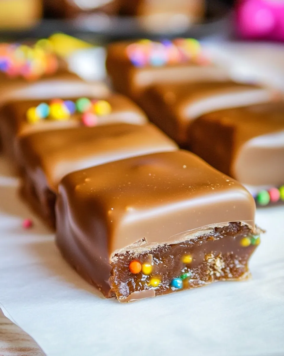 Homemade Chocolate-Covered 7-Minute Microwave Caramels recipe photo