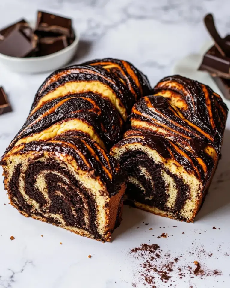 Homemade Chocolate Babka photo