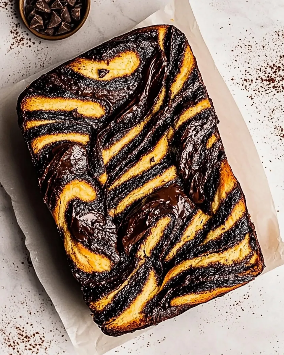 Delicious Chocolate Babka dish photo