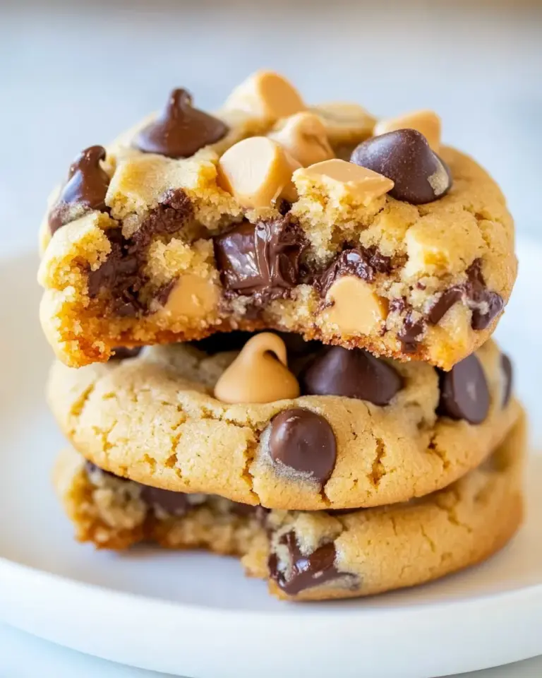 Homemade Chocolate Chip Peanut Butter Chip Cookies photo