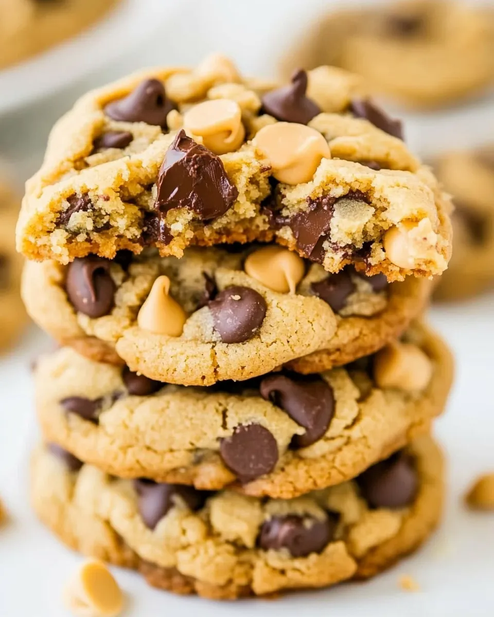 Classic Chocolate Chip Peanut Butter Chip Cookies image