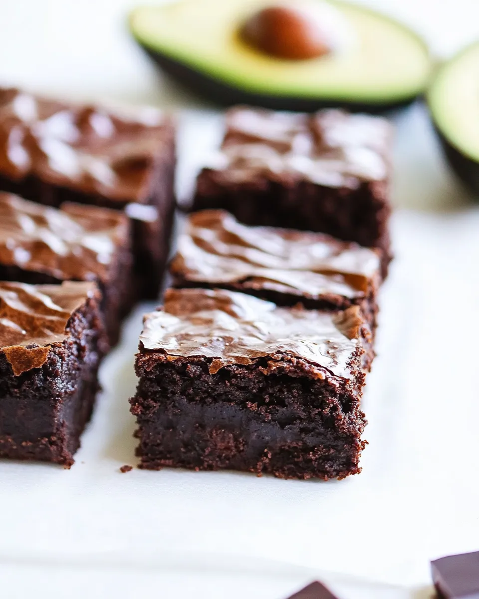 Classic Chocolate Chunk Avocado Brownies image