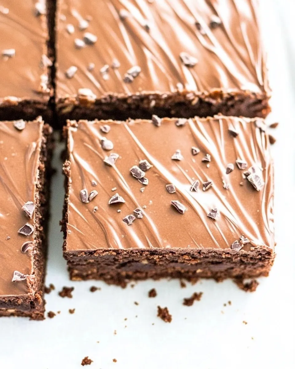 Classic Chocolate Frosted Brownies image