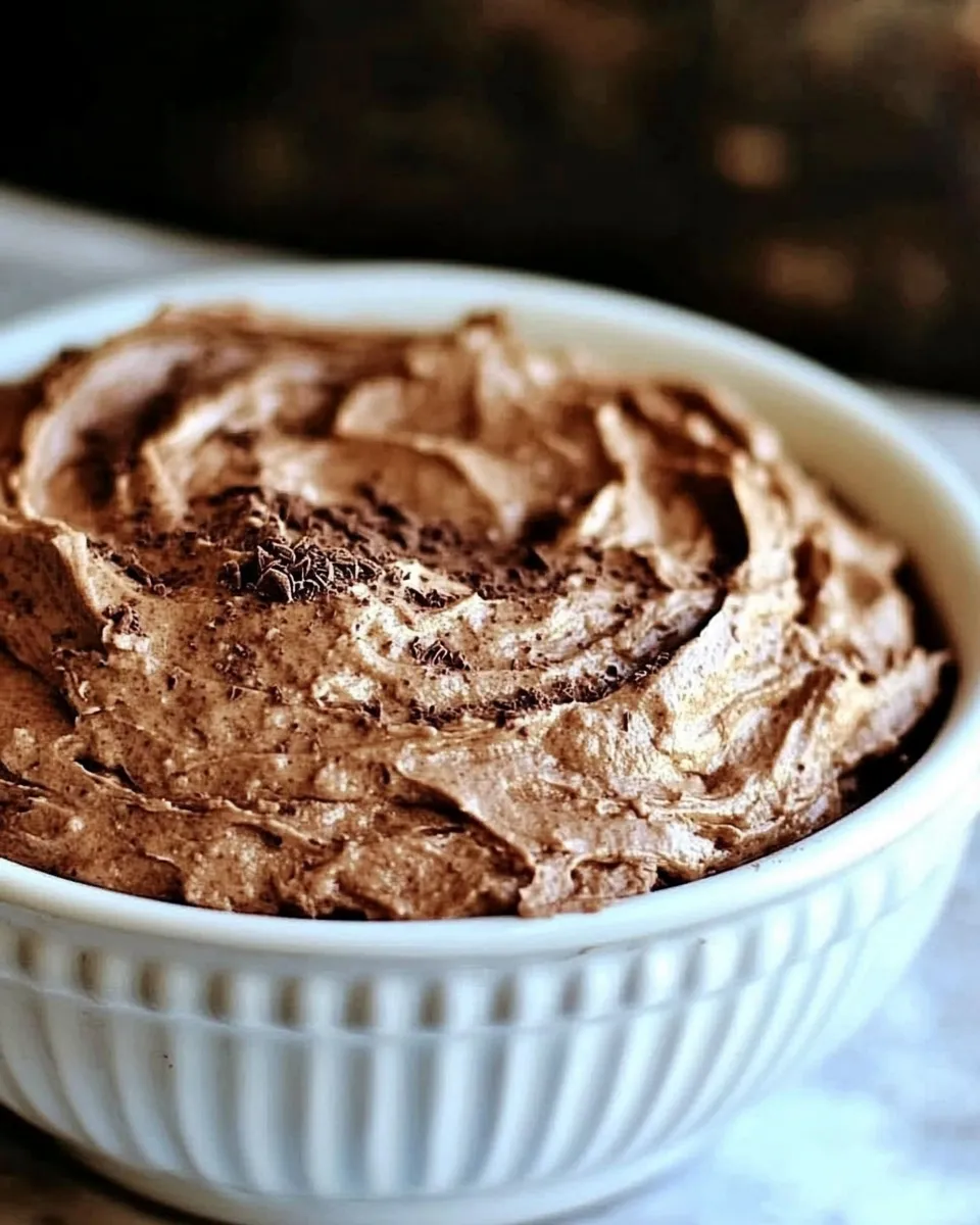 Delicious Chocolate Heritage Frosting Recipe dish photo