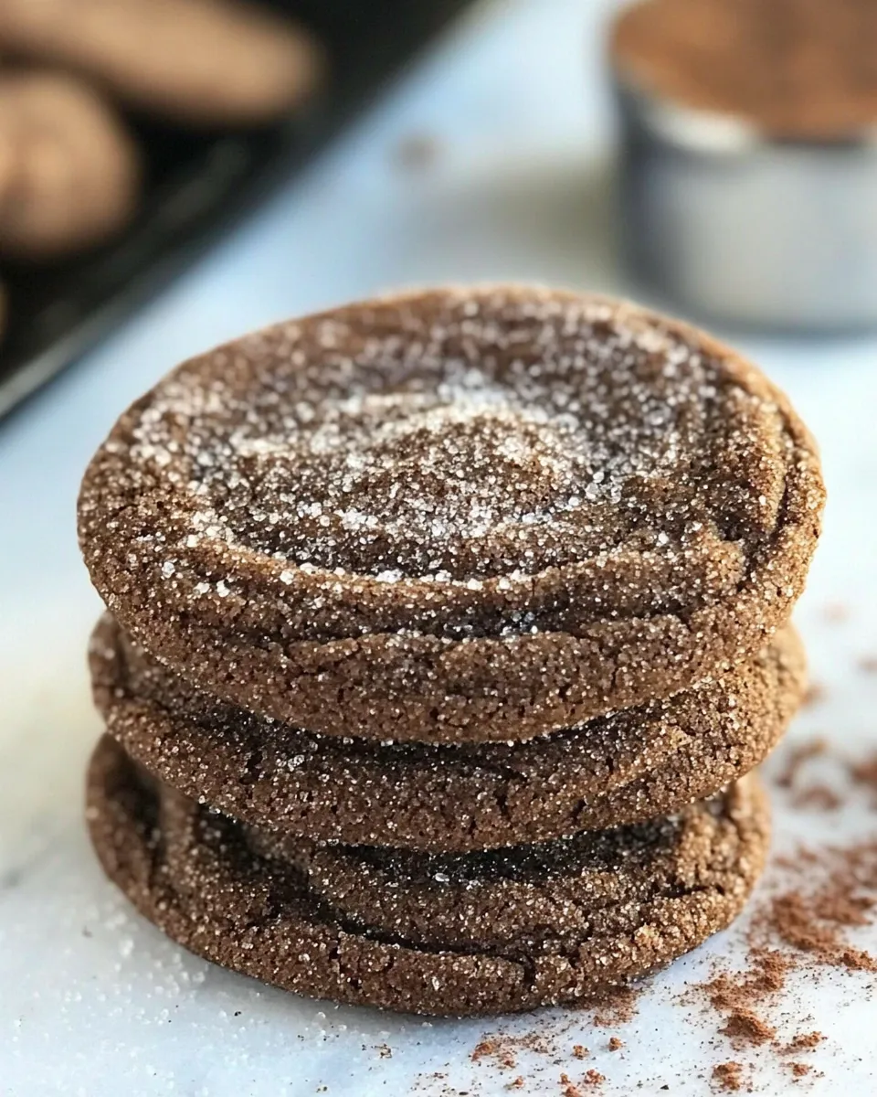Homemade Chocolate Snickerdoodles photo