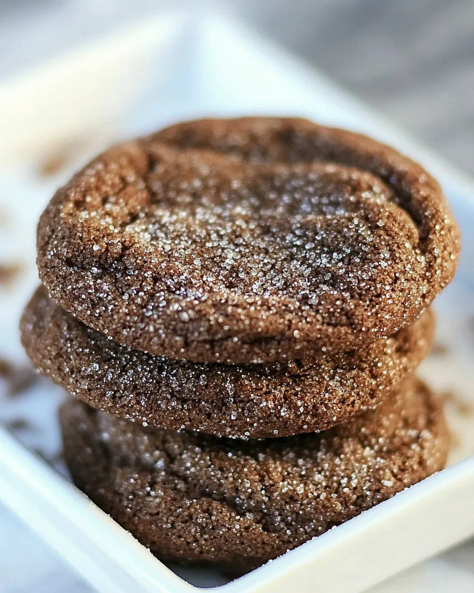 Classic Chocolate Snickerdoodles recipe image