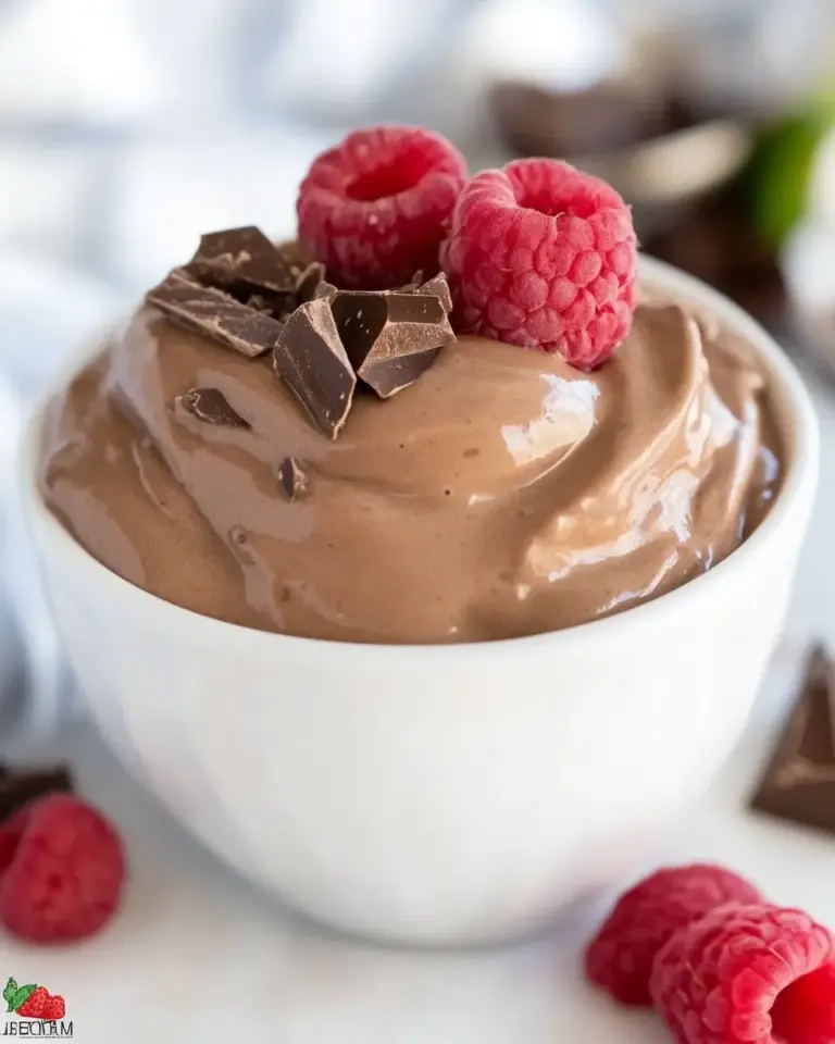 Homemade Chocolate Yogurt (Like Pudding!) recipe photo