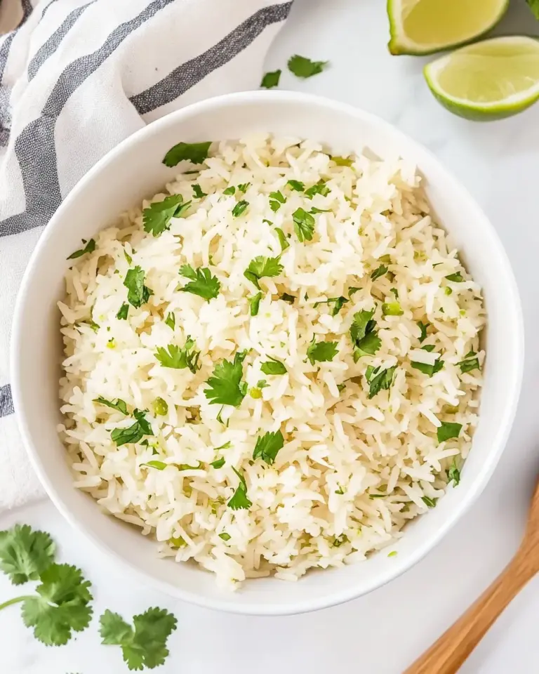 Homemade Cilantro Lime Rice Recipe photo