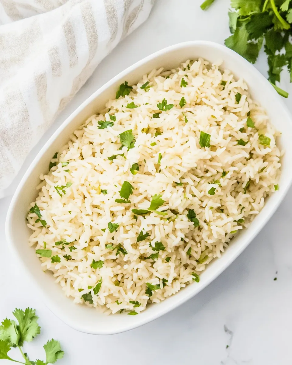 Easy Cilantro Lime Rice Recipe recipe photo