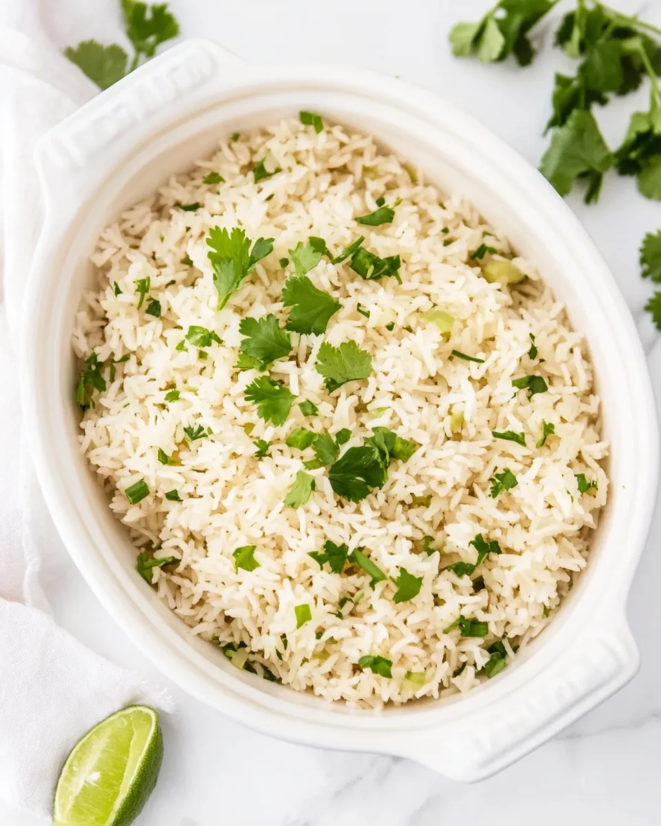 Delicious Cilantro Lime Rice Recipe dish photo