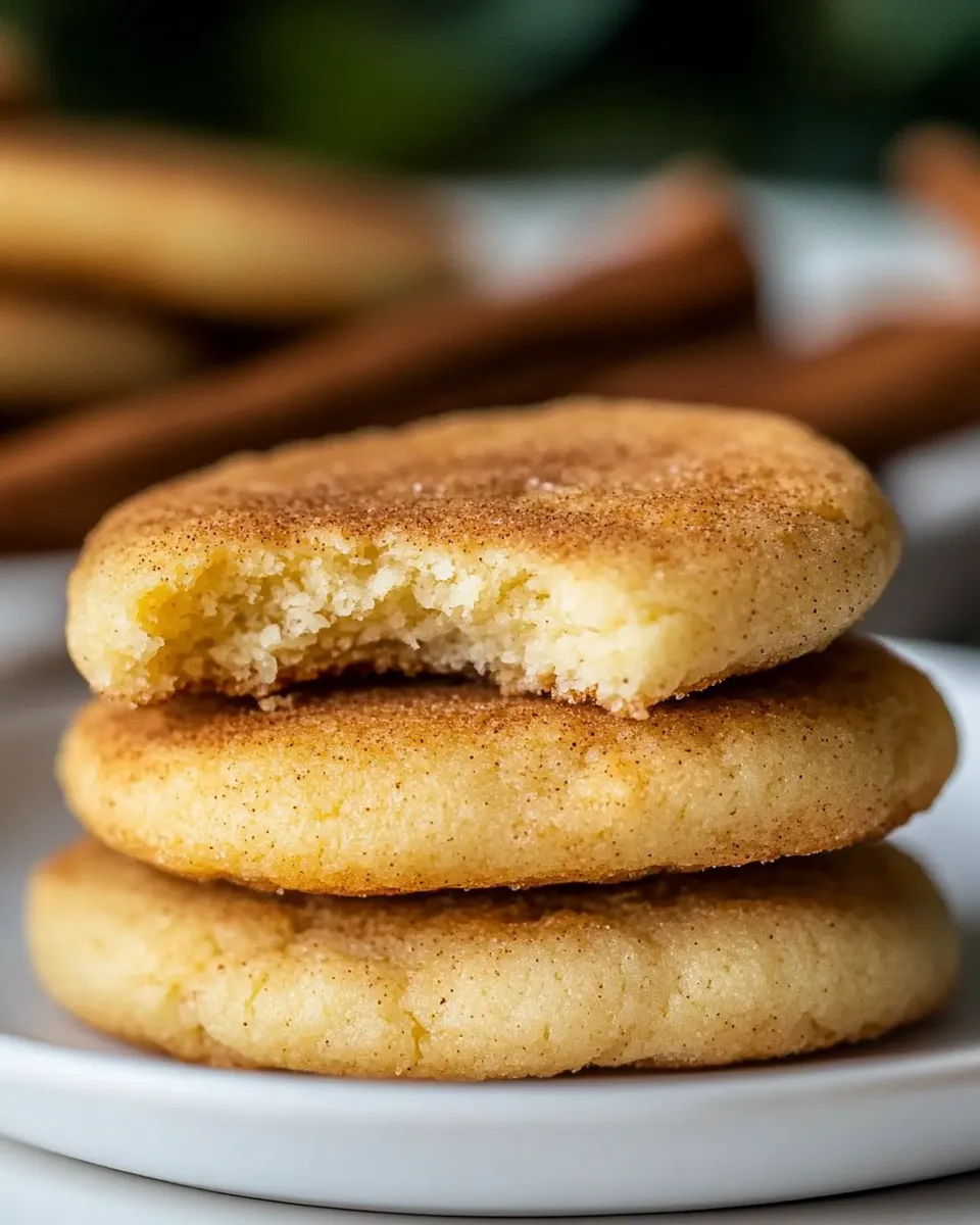Delicious Cinnamon Cream Cheese Cookies plate image