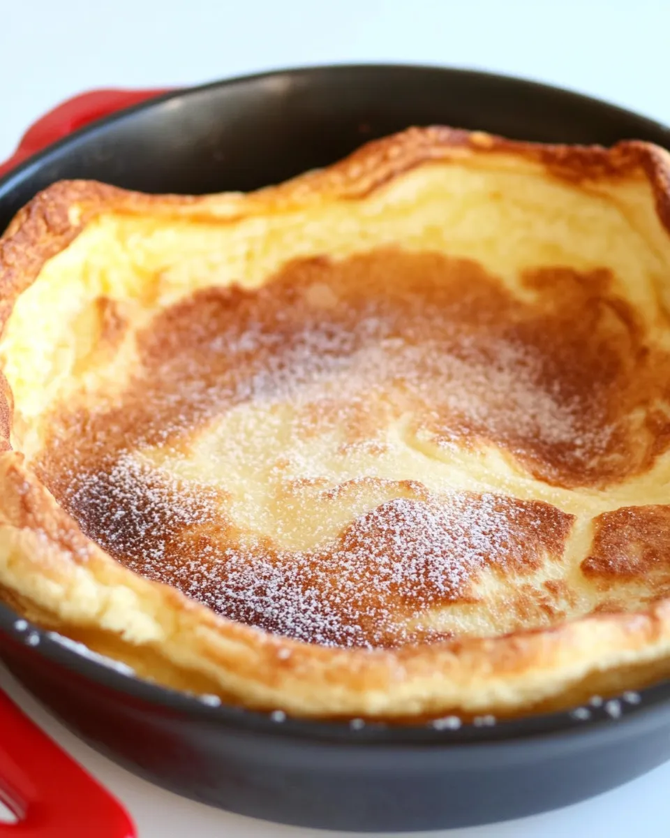 Easy Cinnamon Sugar Dutch Baby recipe photo