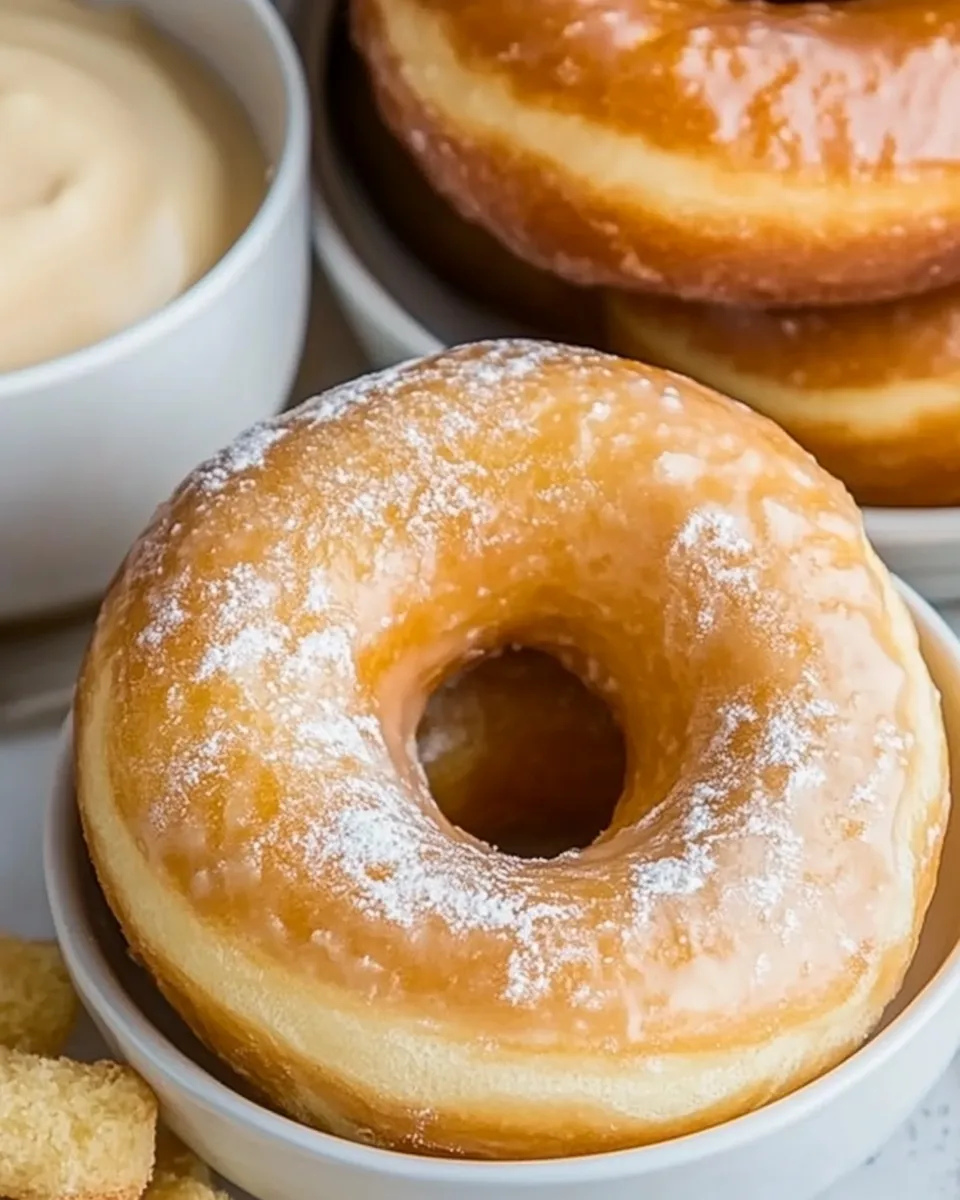 Tasty Classic Cake Donuts food shot