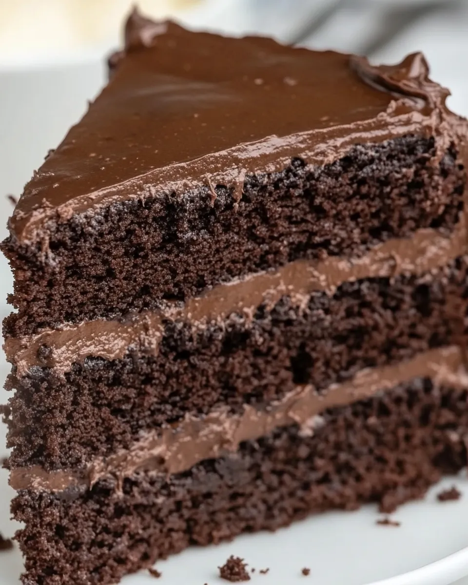 Easy Coconut Flour Chocolate Cake recipe photo