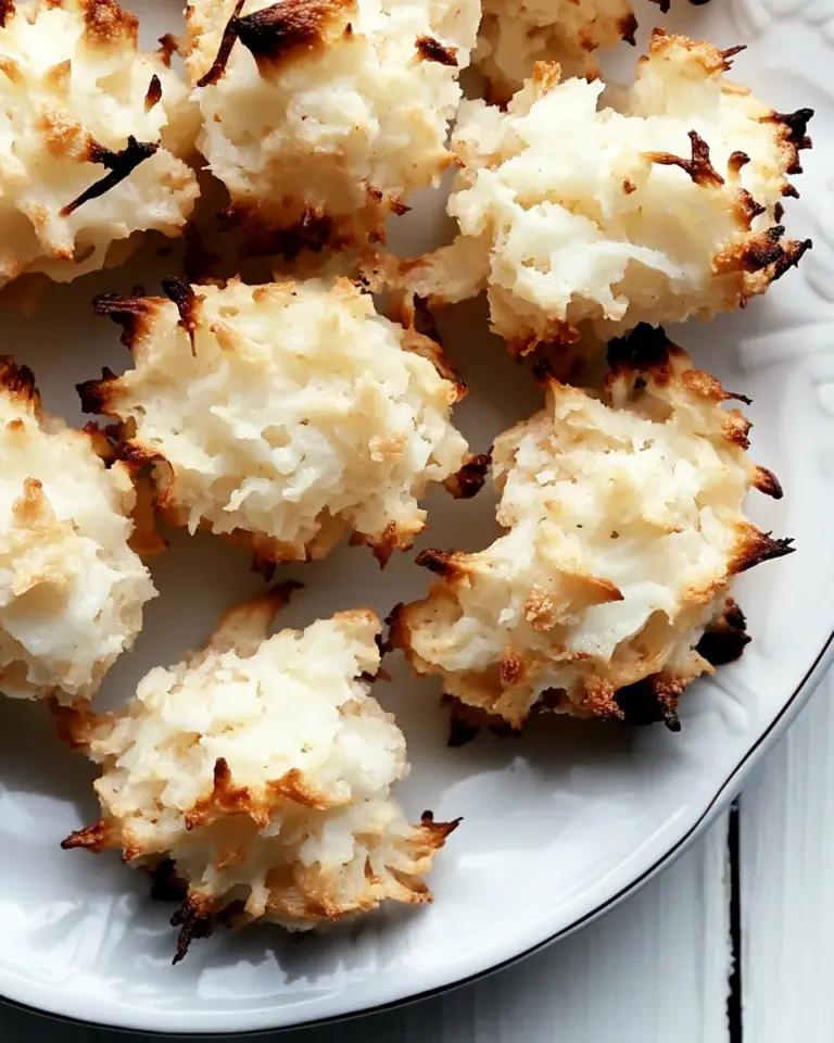 Homemade Coconut Macaroons Recipe photo