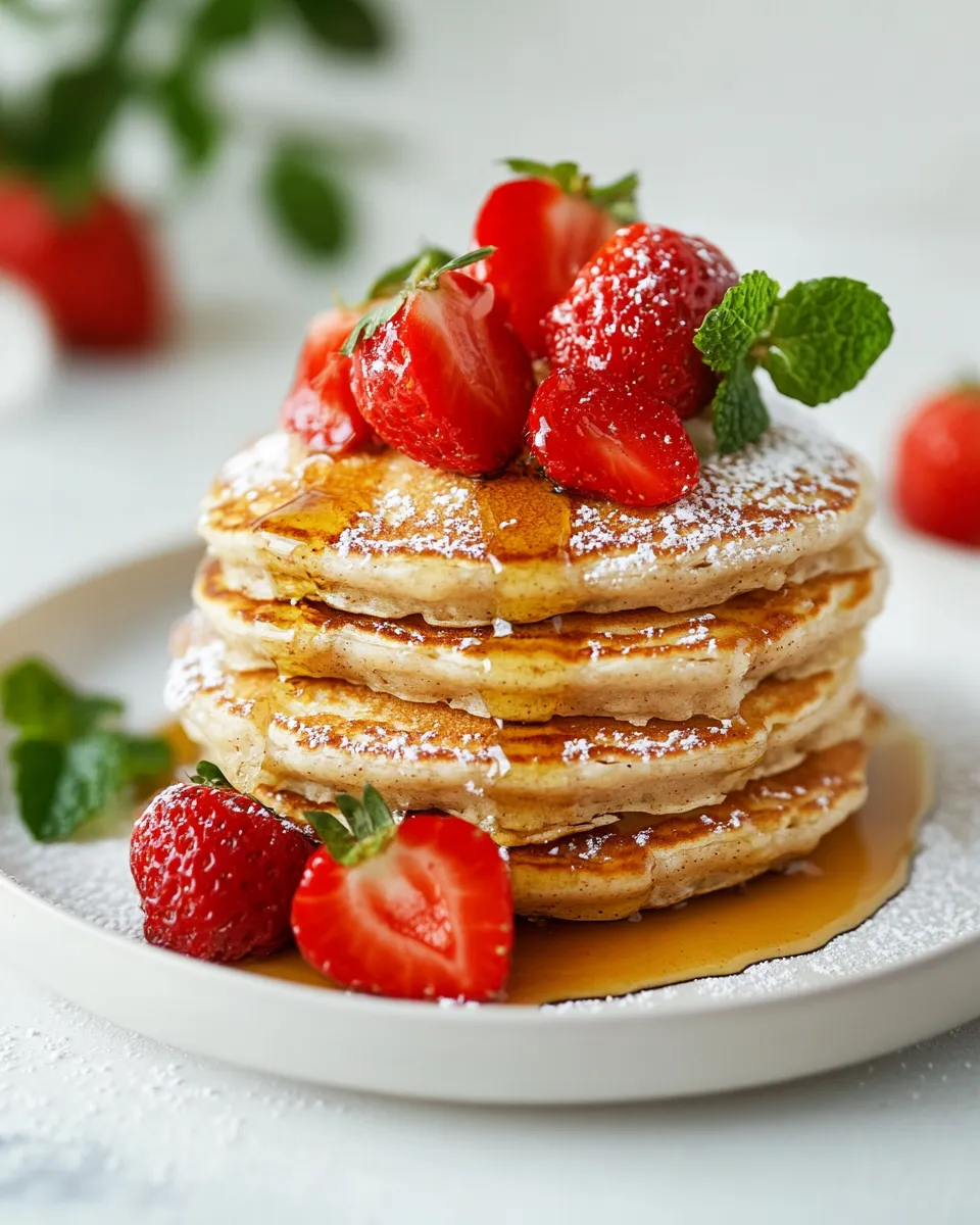 Homemade Coconut Pancakes Recipe photo