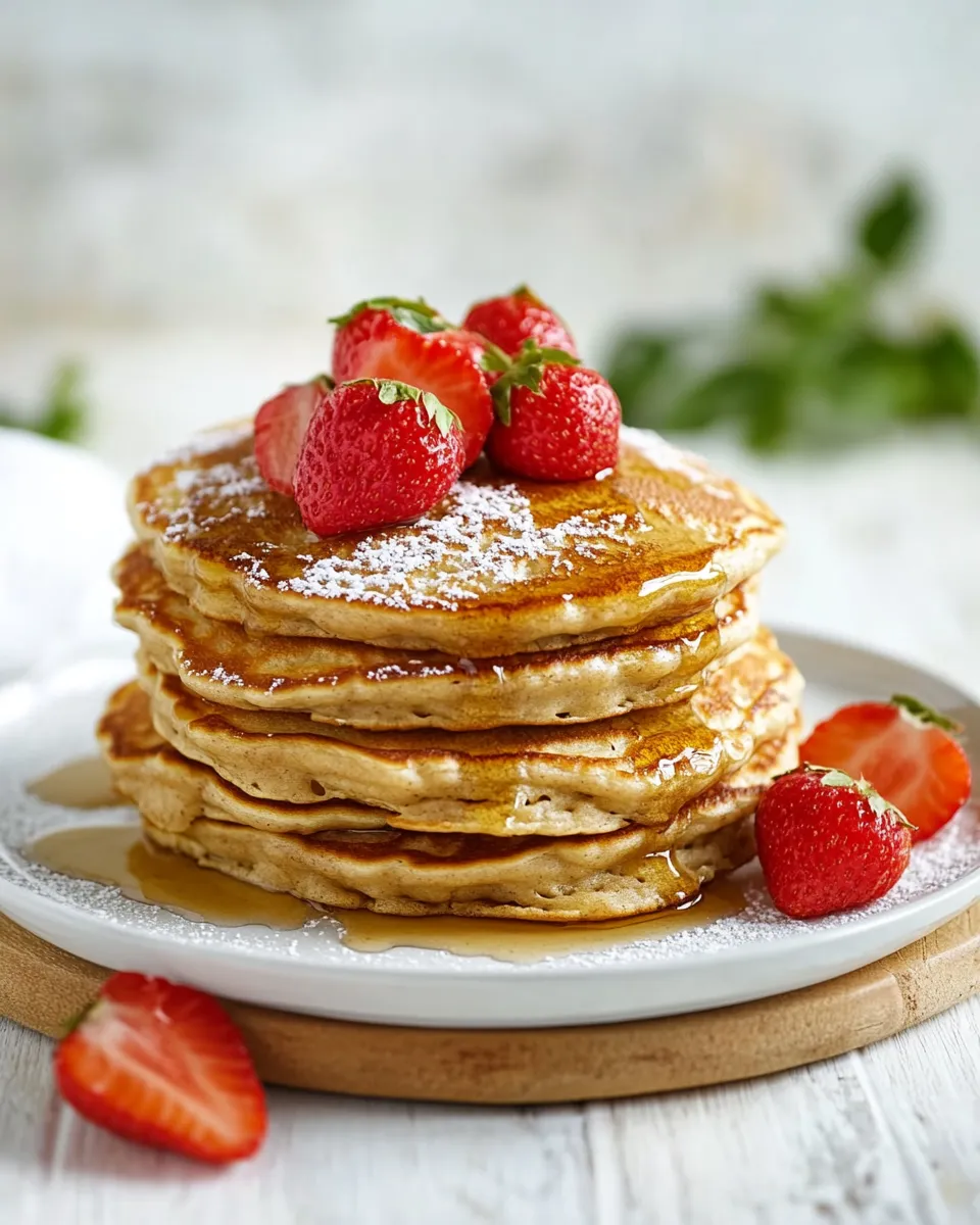 Classic Coconut Pancakes Recipe image