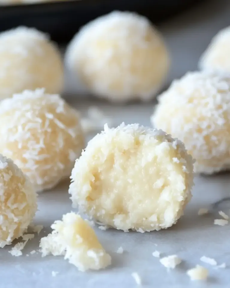 Homemade Coconut Truffles photo