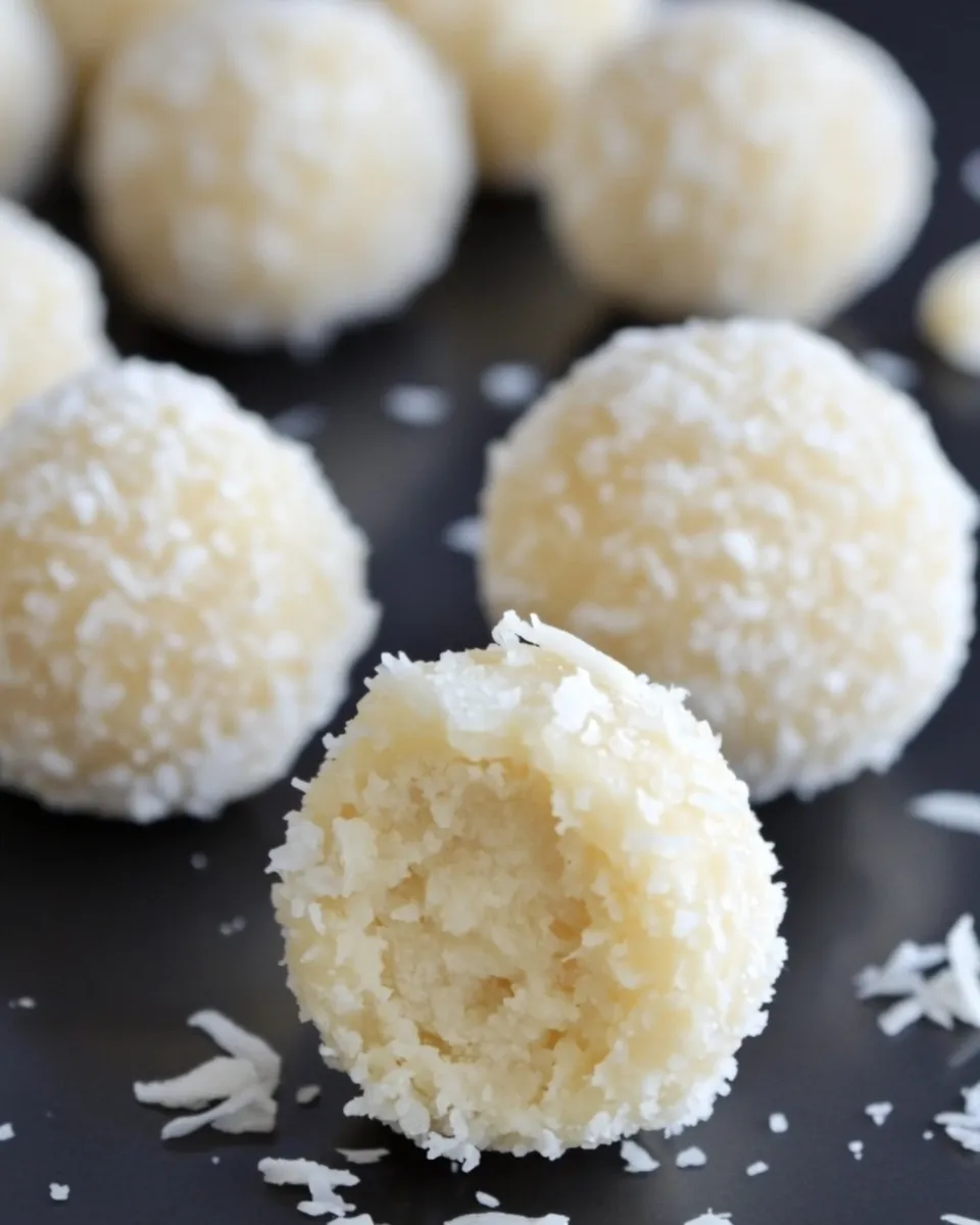 Classic Coconut Truffles image