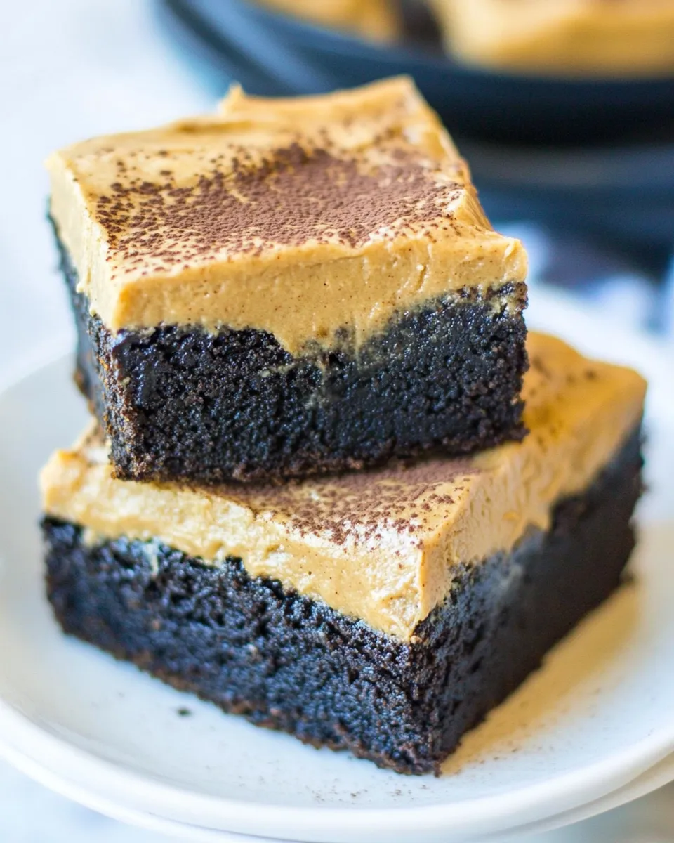 Homemade Coffee Brownies (with Baileys) recipe photo