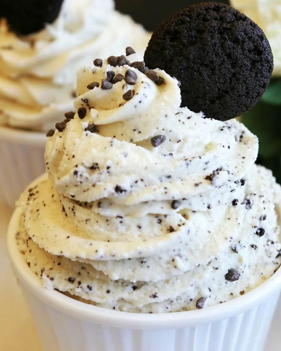 Classic Cookies and Cream Frosting recipe image