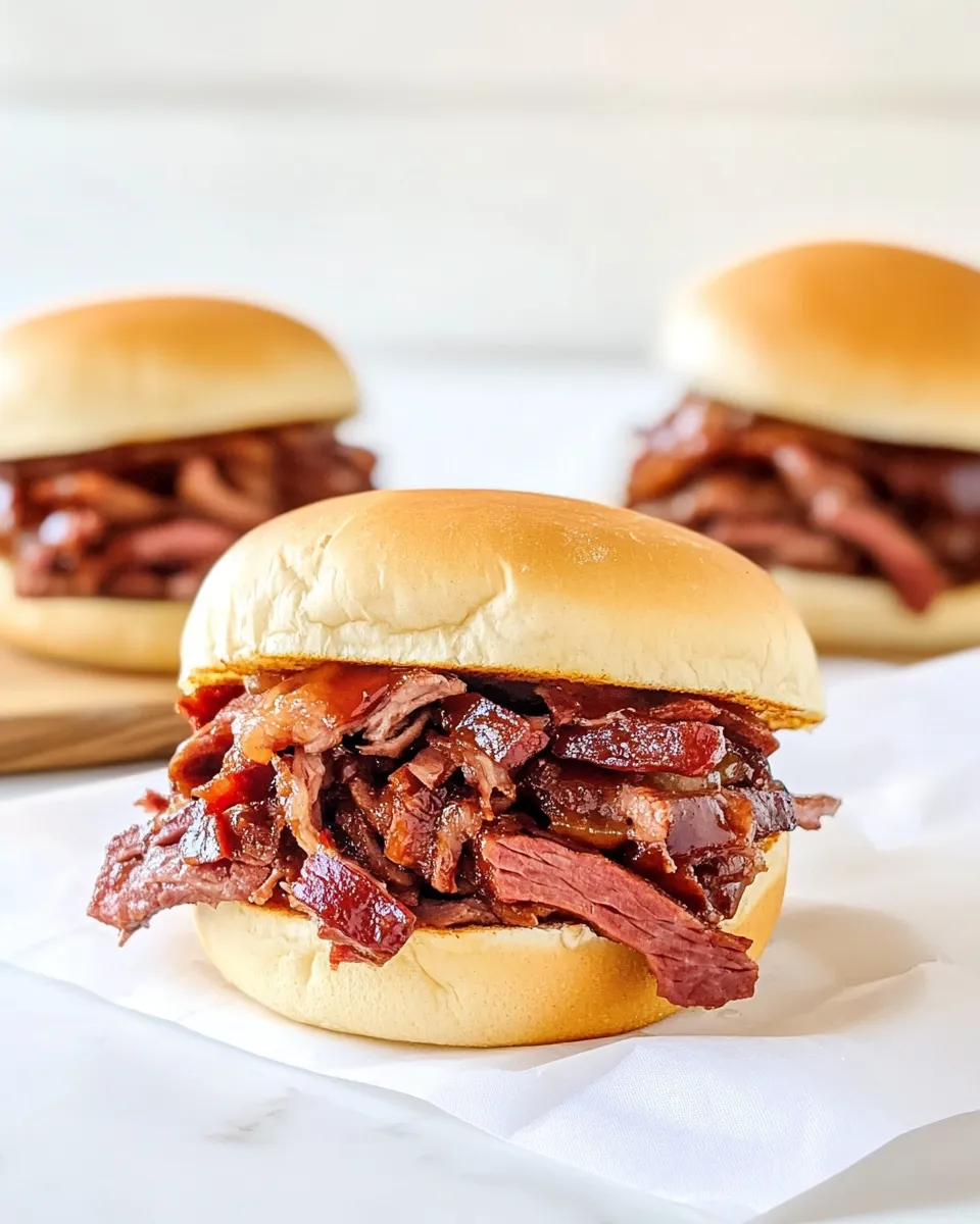Classic Copycat Buc-ees Brisket Sandwich Recipe (Better Than The Original!) image