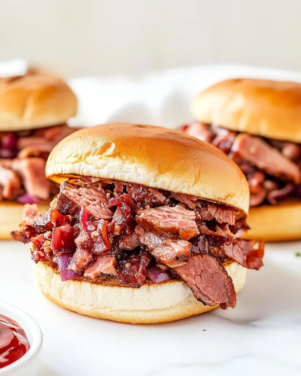 Easy Copycat Buc-ees Brisket Sandwich Recipe (Better Than The Original!) recipe image