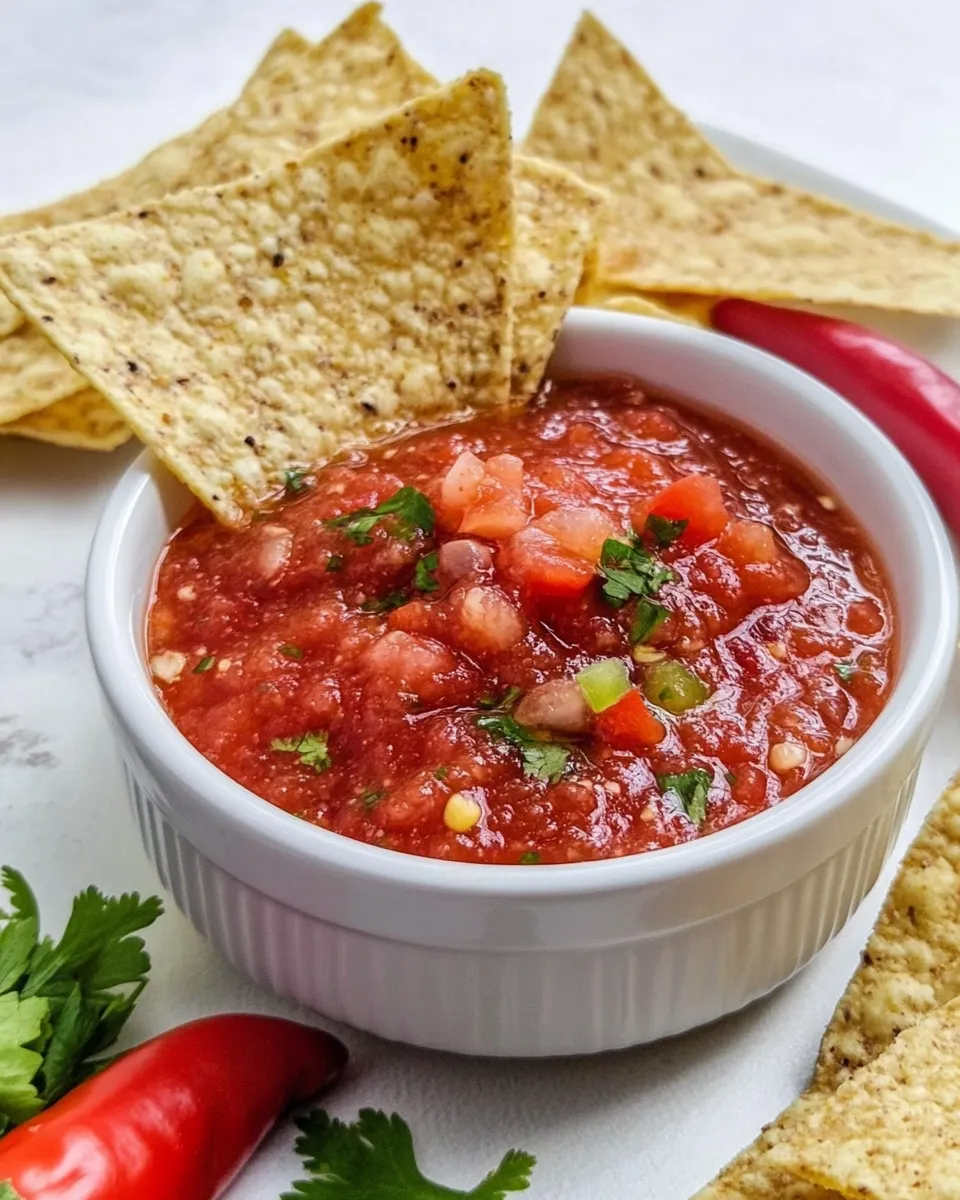 Classic Copycat Chilis Salsa image