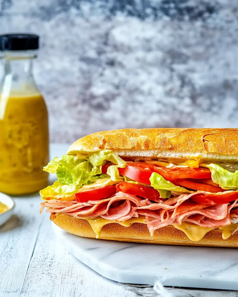 Easy Copycat Mr. Submarine Secret Sauce: Authentic Sub Shop Flavor recipe image