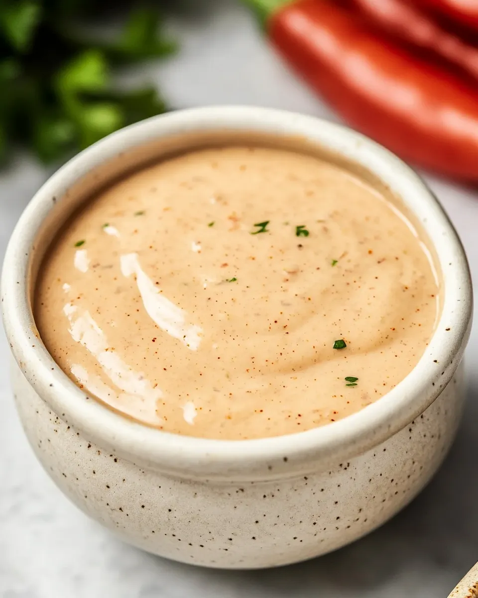 Delicious Copycat Subway Baja Chipotle Sauce Recipe (Easy Homemade Version) food shot