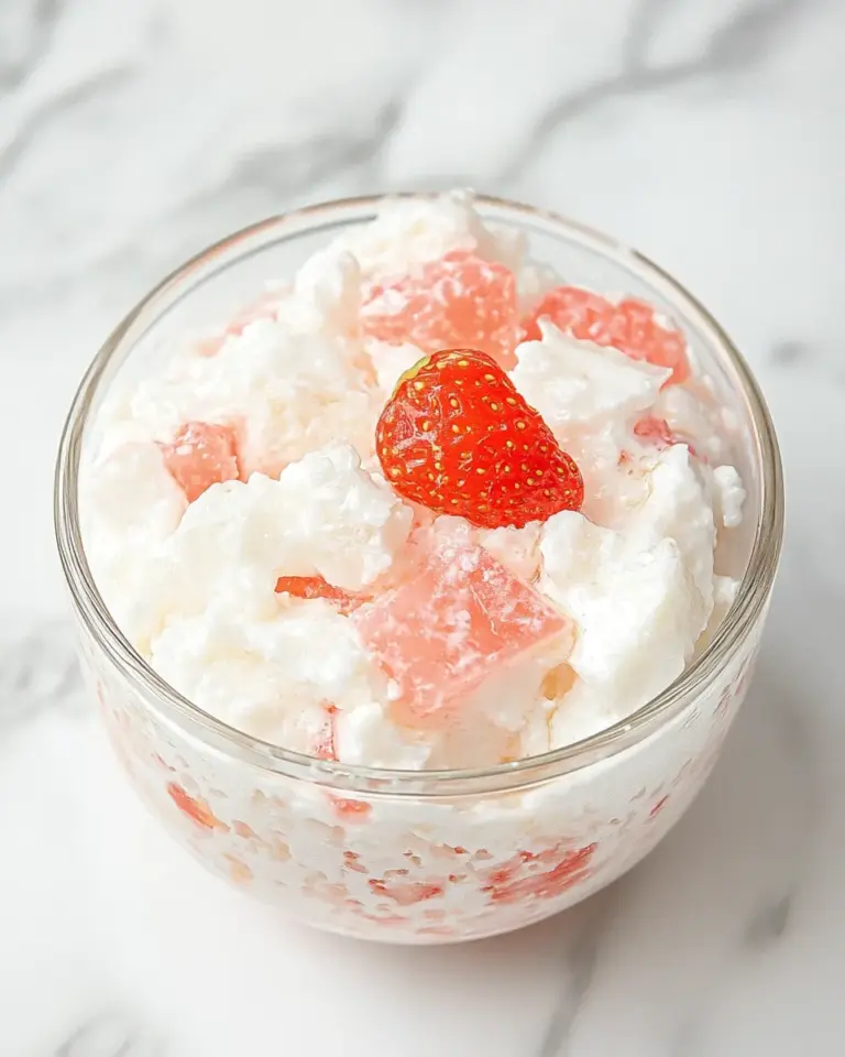 Homemade Cottage Cheese Jell-O Salad photo