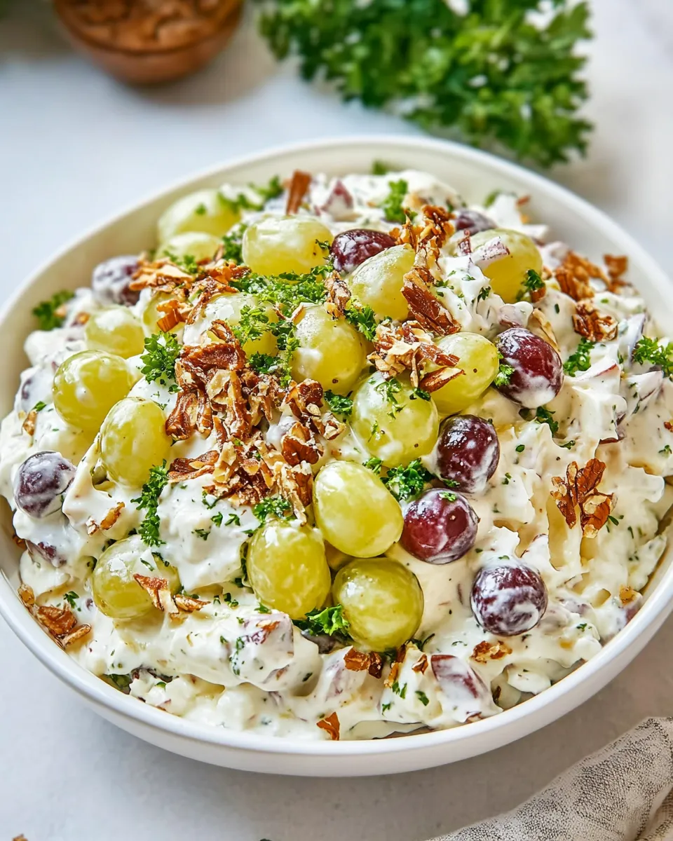 Classic Creamy Grape Salad image