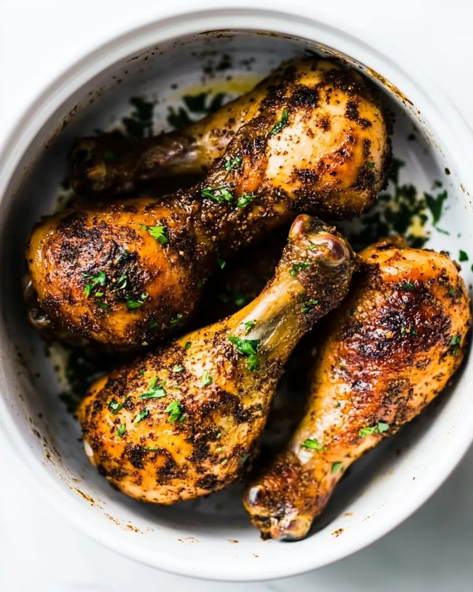 Easy Crispy Air Fryer Chicken Legs (Drumsticks) dish photo