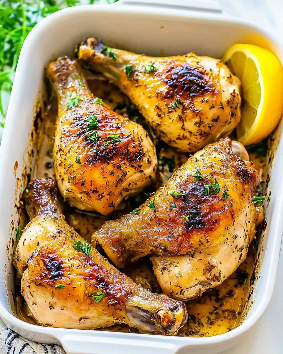 Homemade Crispy Baked Chicken Legs photo