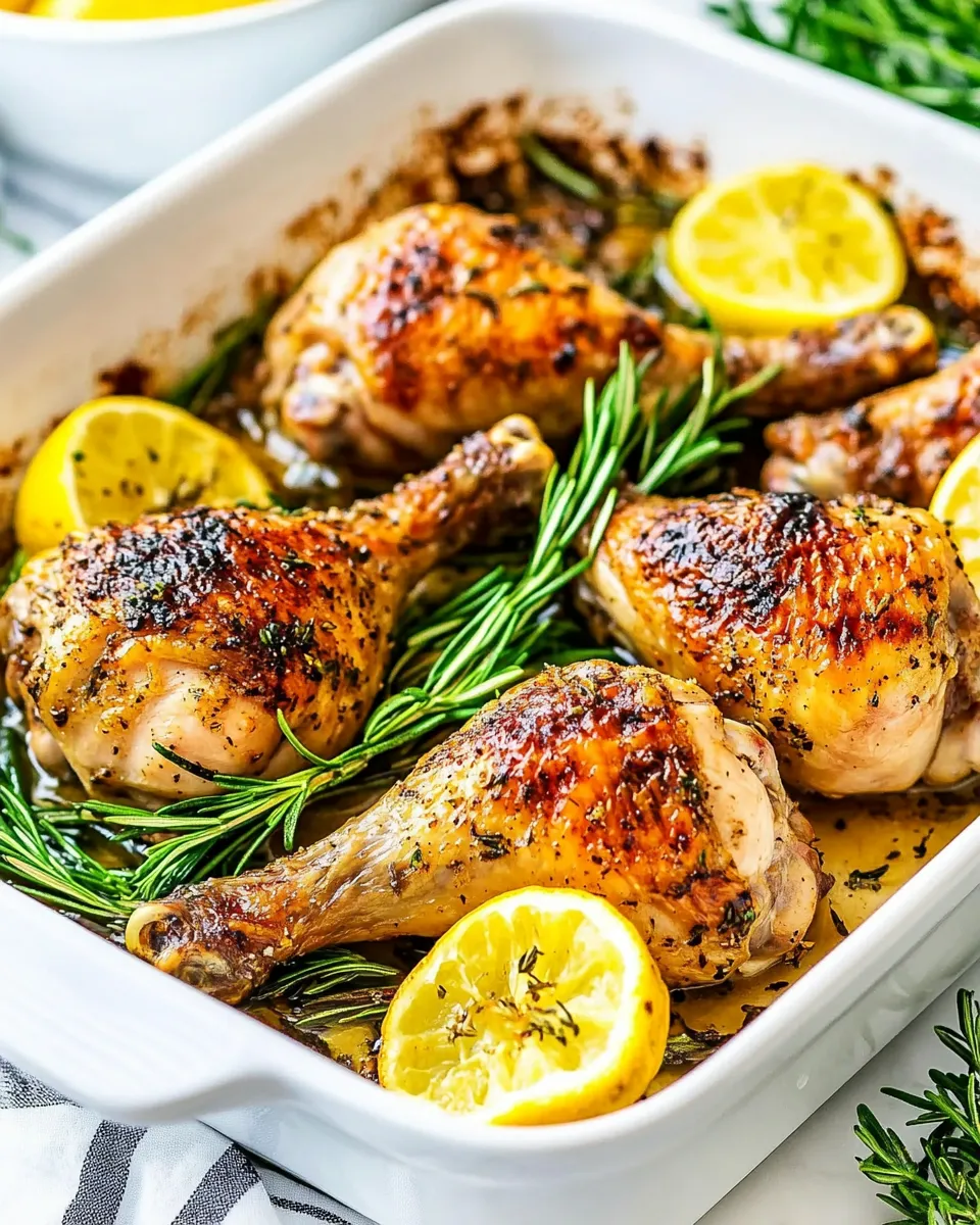 Classic Crispy Baked Chicken Legs image