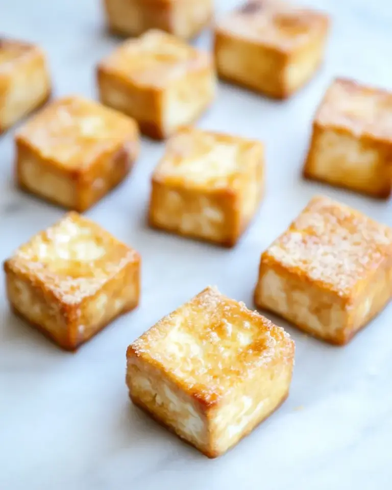 Homemade Crispy Baked Tofu photo
