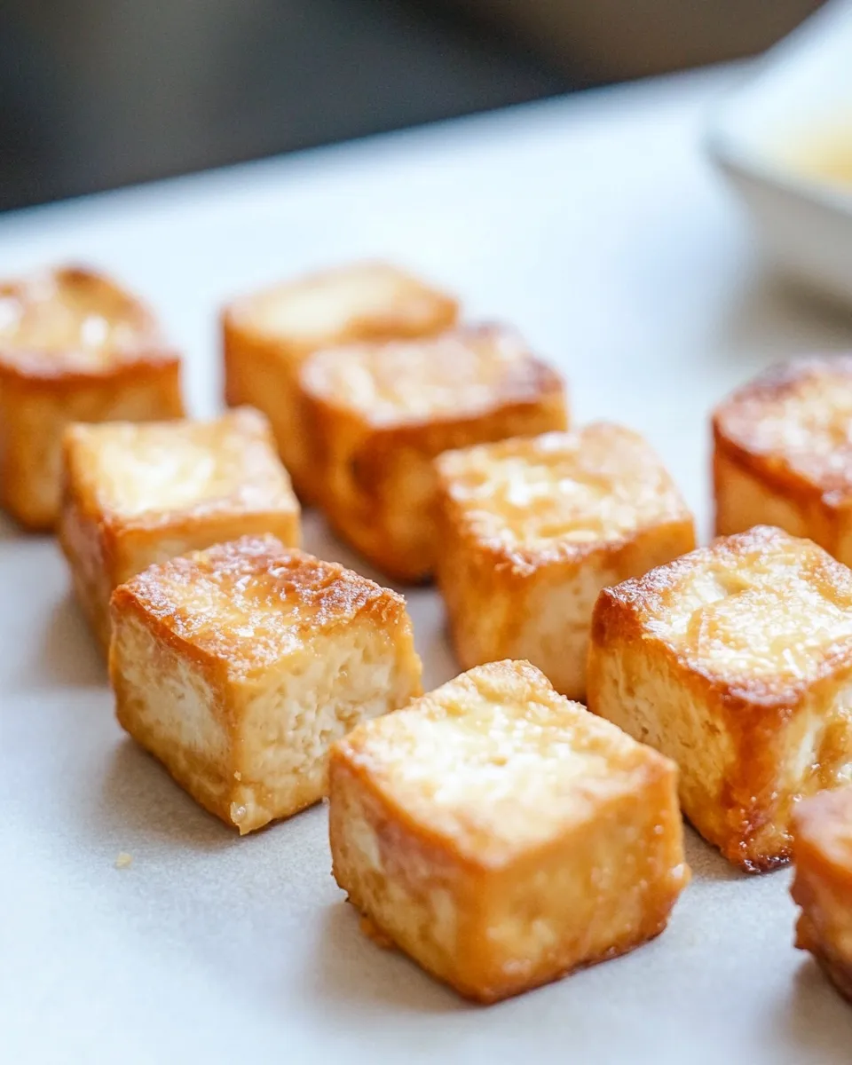 Classic Crispy Baked Tofu image
