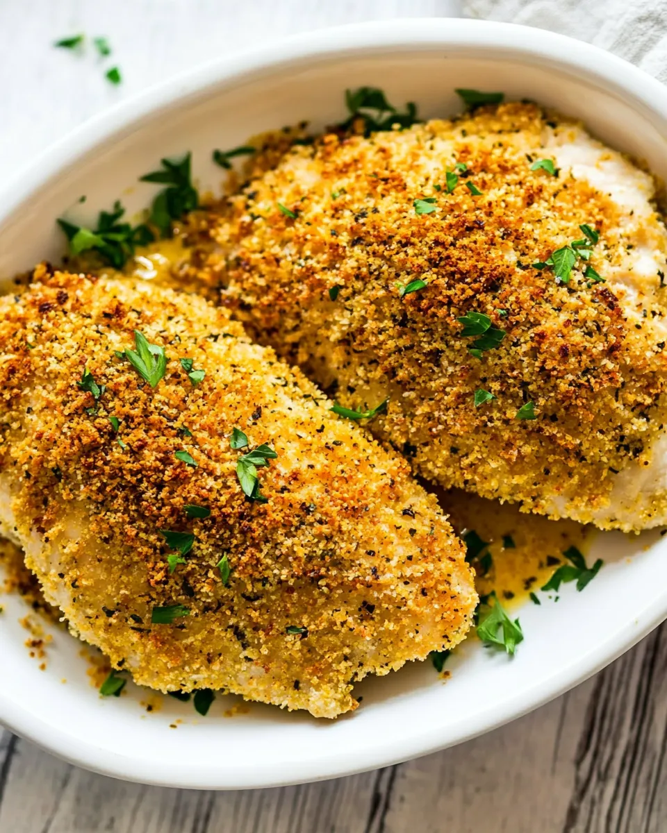 Easy Crispy Ranch Chicken food shot