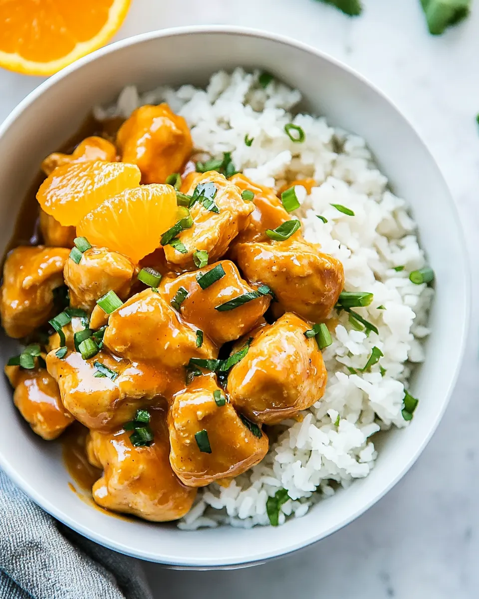 Homemade Crockpot Orange Chicken recipe photo