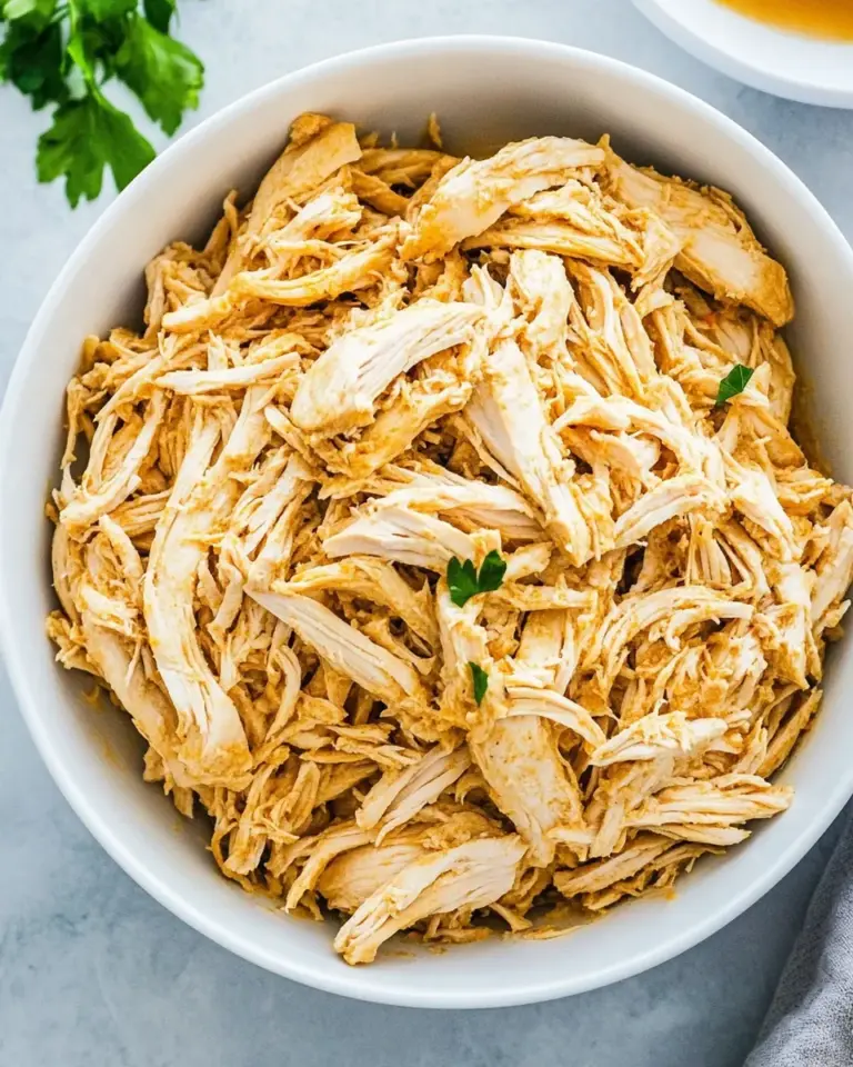 Homemade Crockpot Shredded Chicken photo