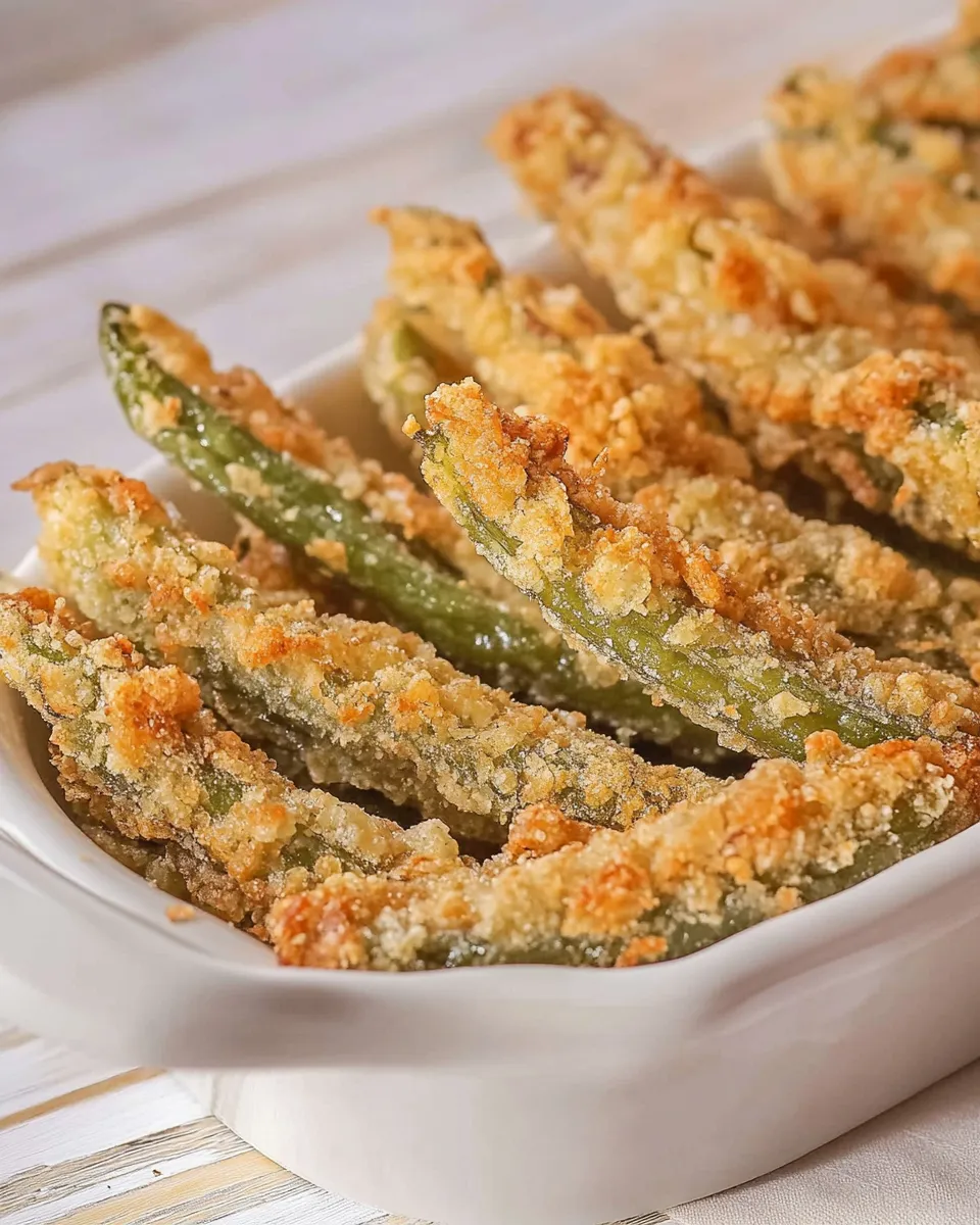Classic Deep-Fried Green Beans recipe image