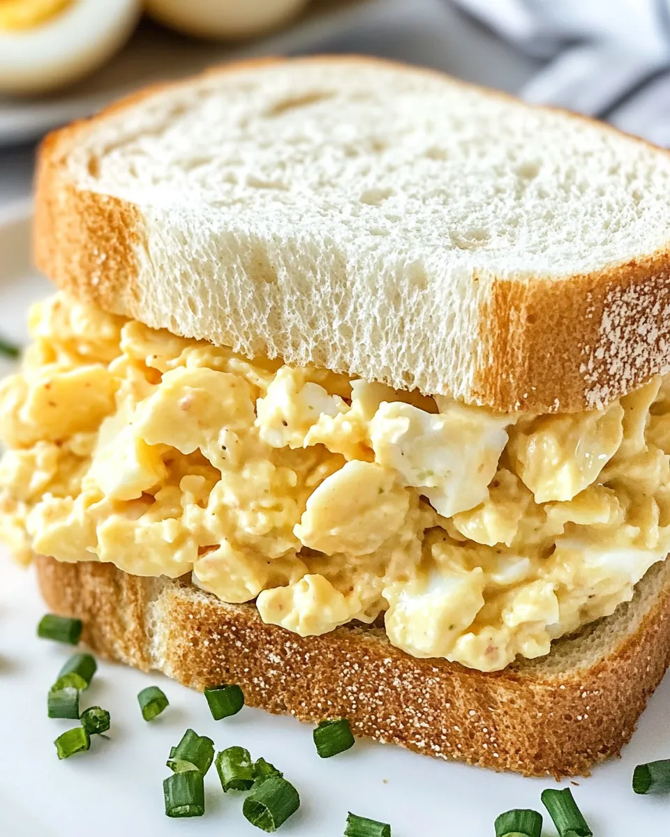 Delicious Deviled Egg Salad Sandwich picture