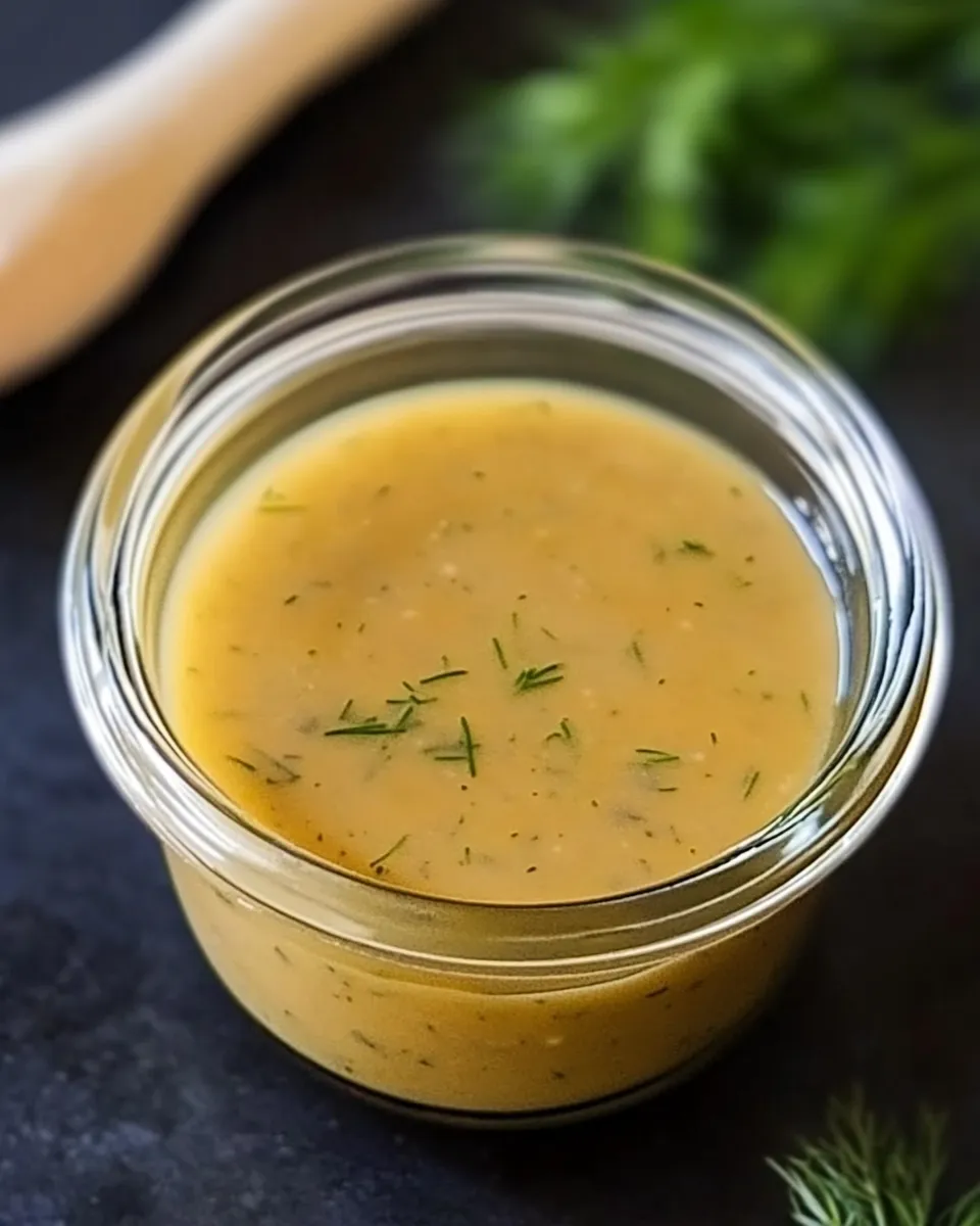 Classic Dill Honey Mustard Sauce image