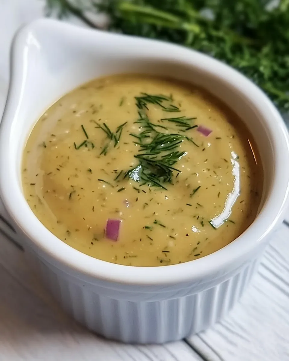 Delicious Dill Honey Mustard Sauce dish photo