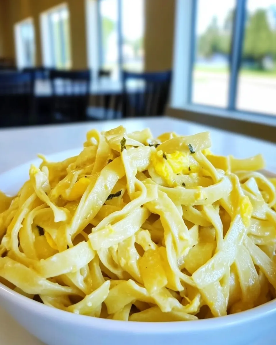Homemade Dilled Egg Noodles photo
