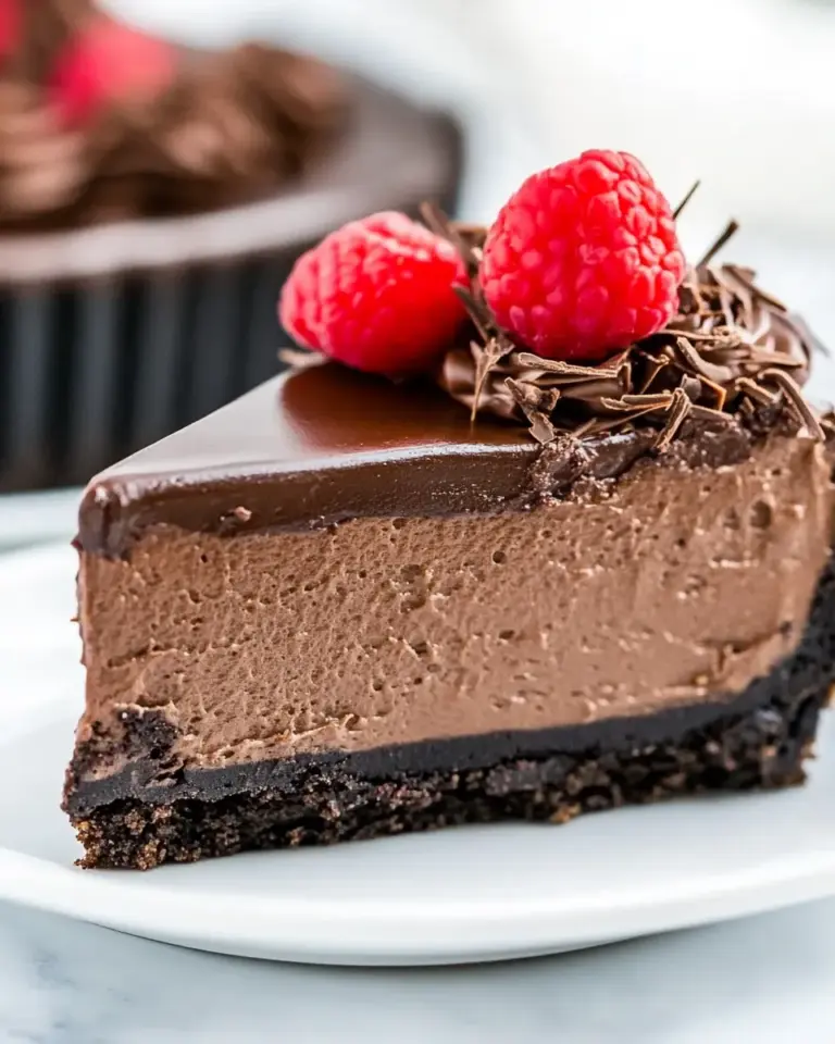 Homemade Double Chocolate Cheesecake Recipe photo