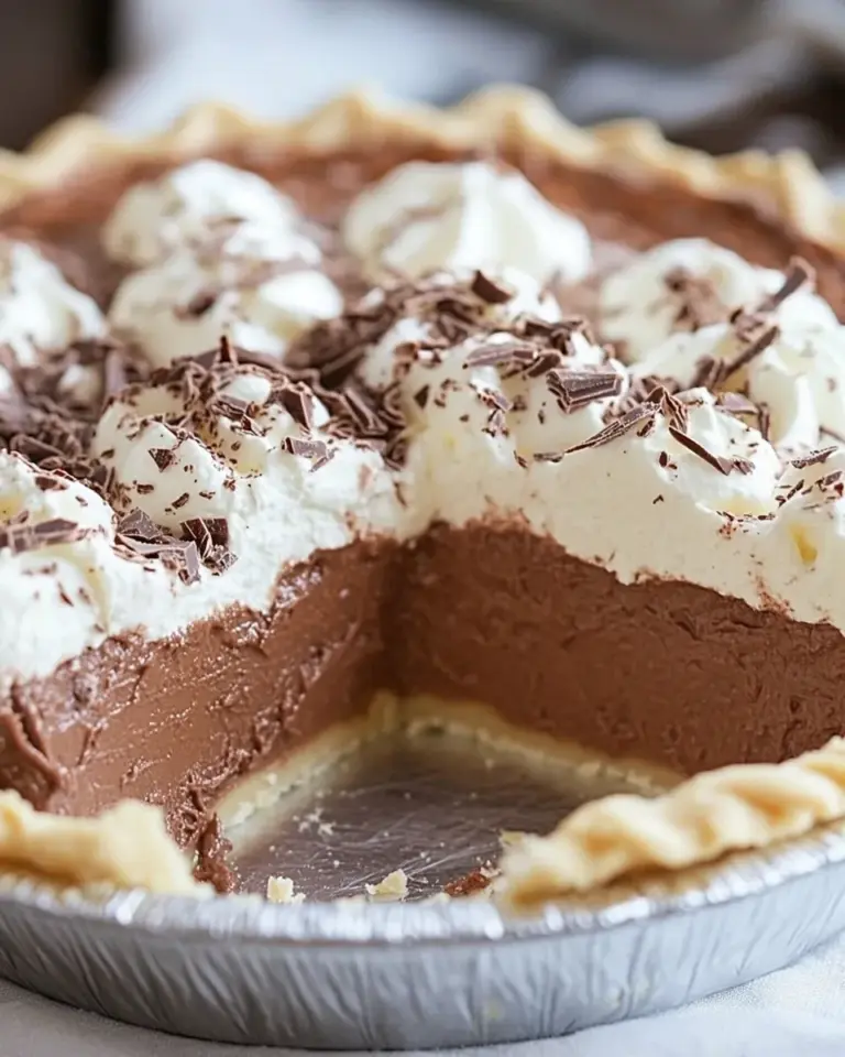 Homemade Double Chocolate Pie Recipe photo