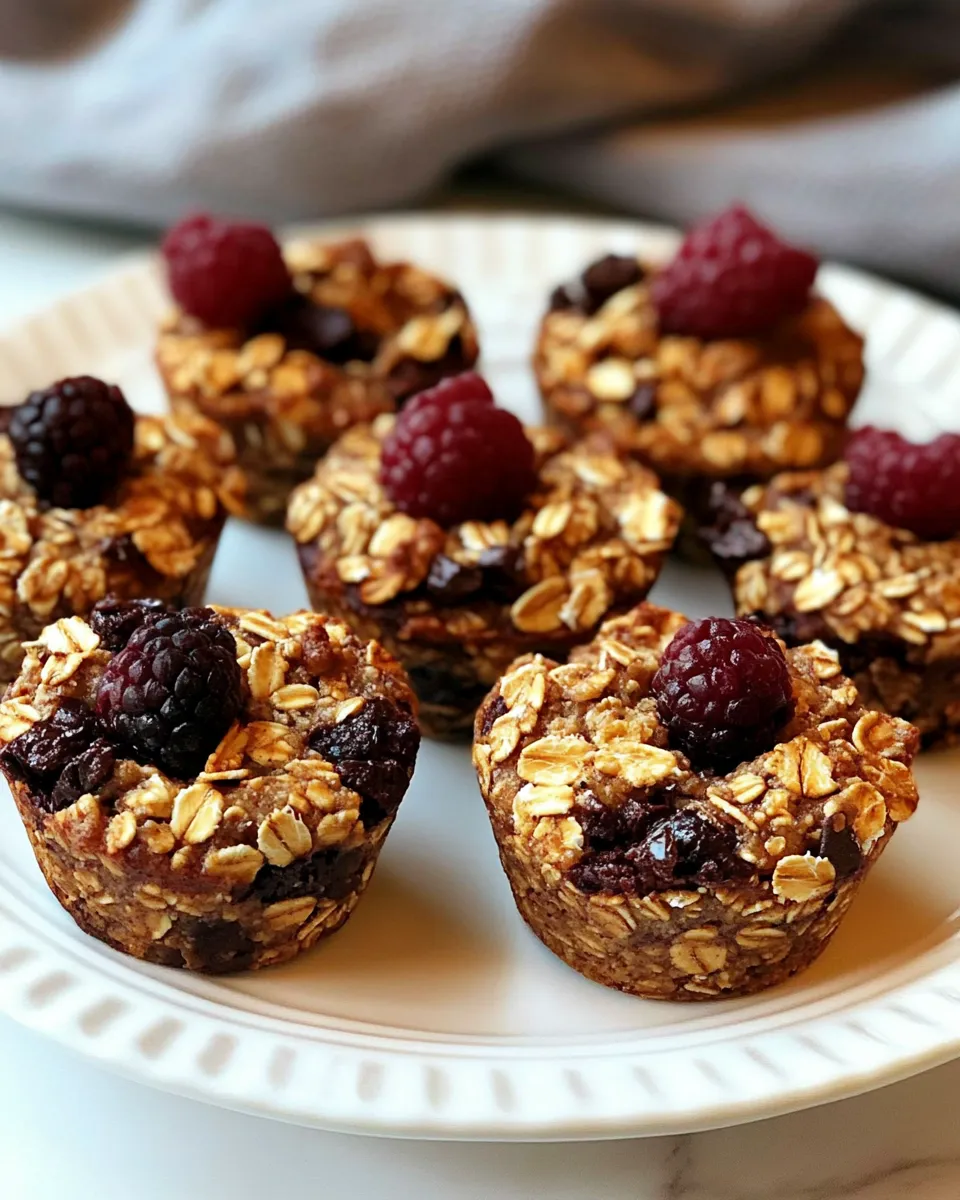 Delicious Easy Baked Oatmeal Cups Recipe recipe photo
