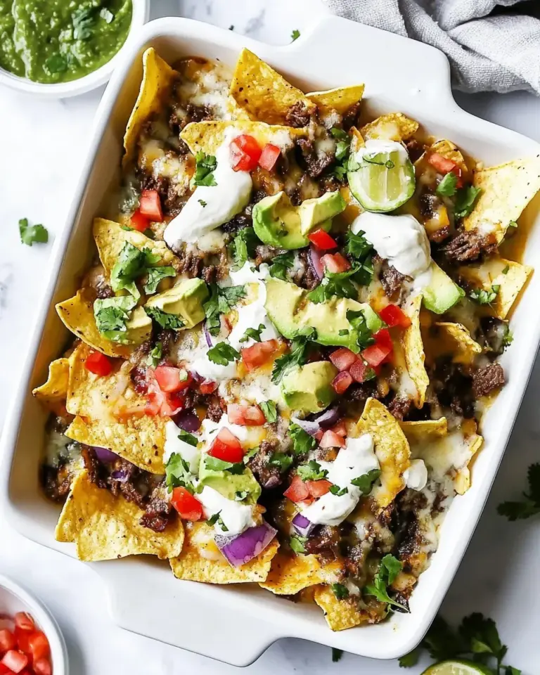Homemade Easy Carne Asada Nachos photo